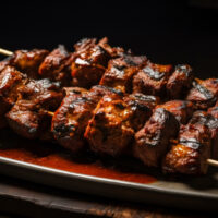 Brochette au Carnivore, Antananarivo, Madagascar
