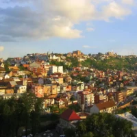 Vue globale de la ville d'Antananarivo
