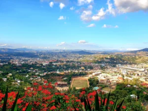 Vue globale de la ville basse de Fianarantsoa