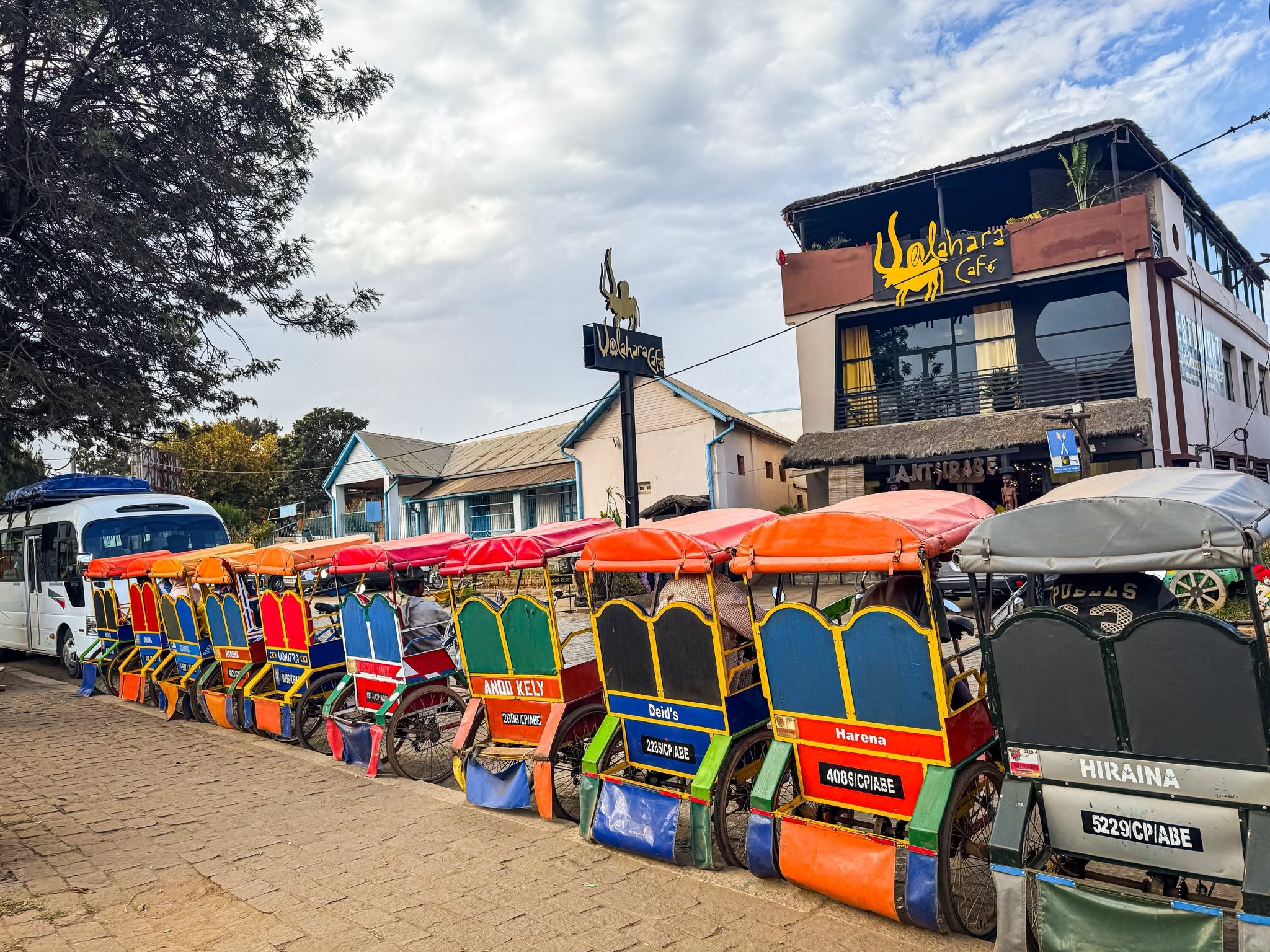 Valahara café, Antsirabe, Madagascar