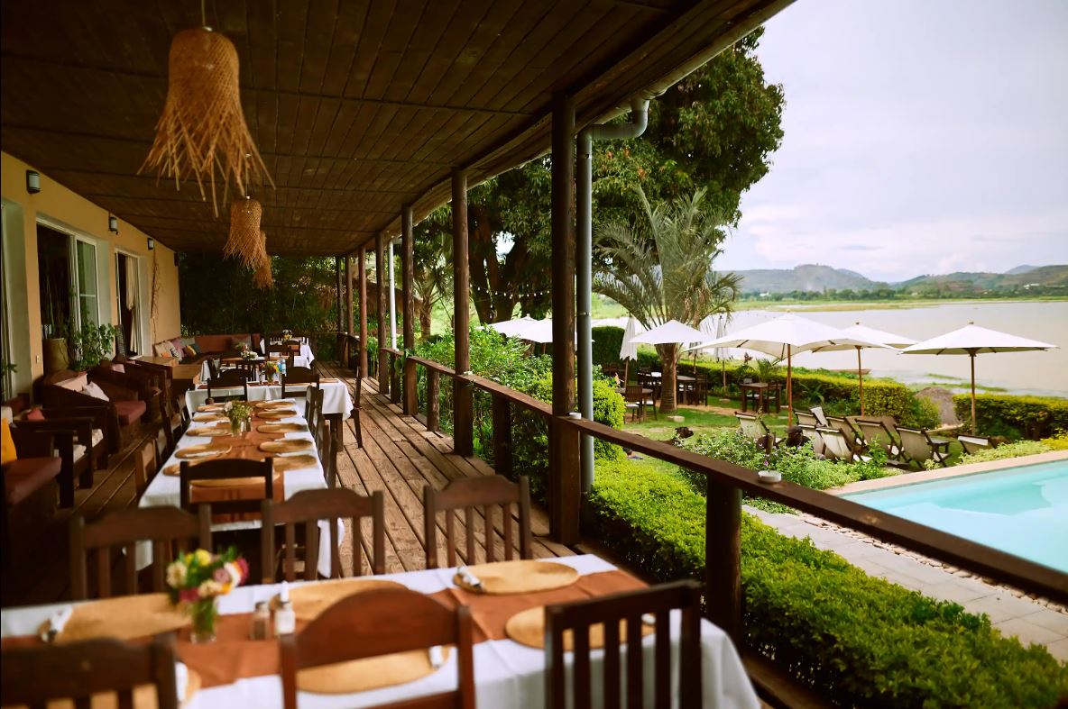 farihy hotel restaurant, Ampefy, Madagascar