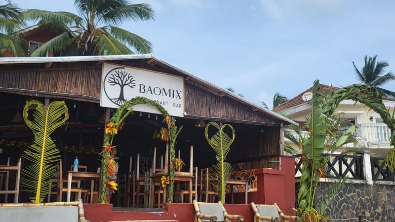 Photo de l'extérieur du Baomix restaurant, Nosy Be, Madagascar