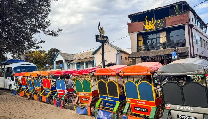Valahara café, Antsirabe, Madagascar