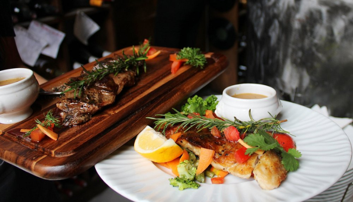 Photo d'un plat au Petit Verdot, Antananarivo, Madagascar