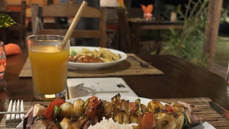 Photo des plats au Restaurant du Libertalia, Sainte-Marie, Madagascar
