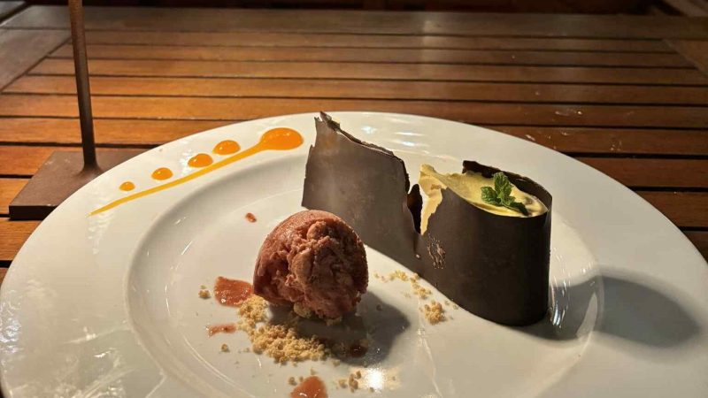 Photo du dessert au Restaurant du Princess Bora, Sainte-Marie, Madagascar