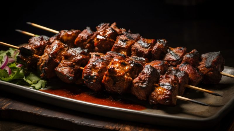 Brochette au Carnivore, Antananarivo, Madagascar