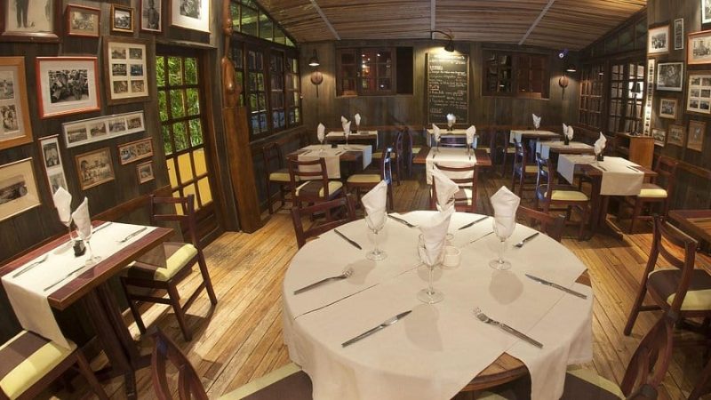 Photo de l'intérieur du Restaurant Sakamanga, Antananarivo, Madagasacar